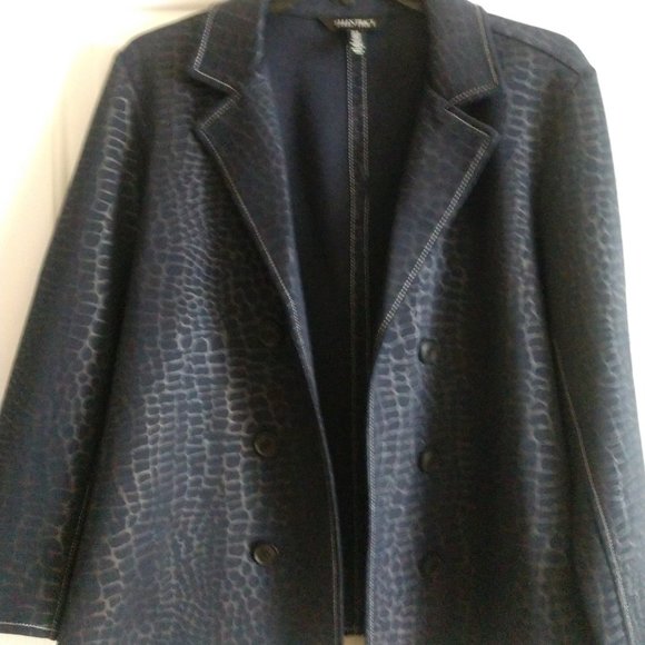 NWT Ellen Tracy Open Jacket Size 12 - Picture 2 of 2